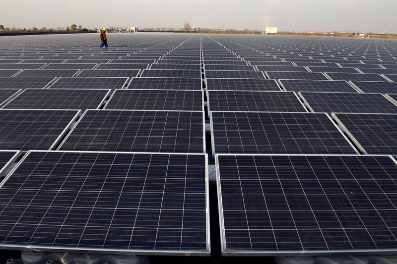 china, solar, solar power, solar plant, solar power plant, biggest solar plant, china solar plant, world biggest solar plant, floating solar plant, biggest floating solar plant, china latest news, china pics