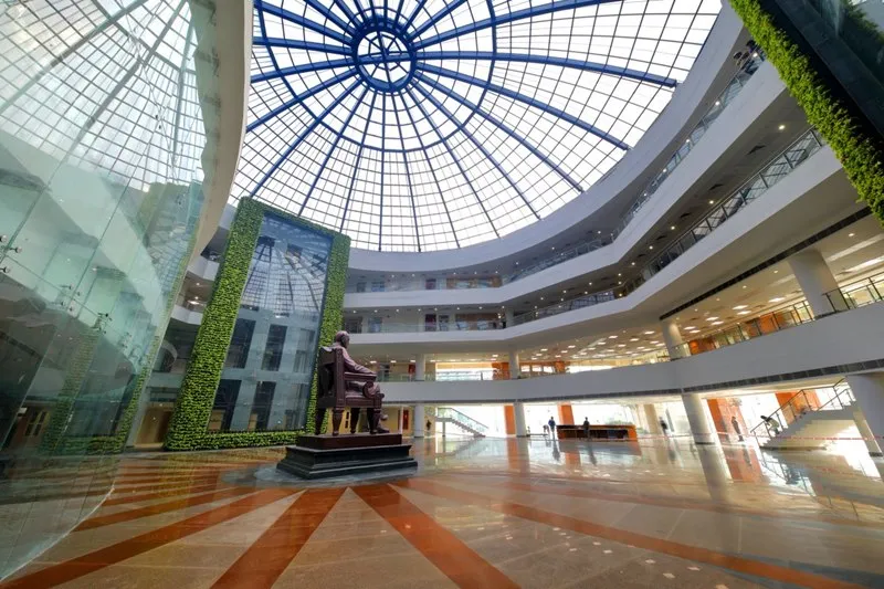 PM Modi, Ambedkar International Centre, Ambedkar International Centre photos, Dr Ambedkar International Centre, Ambedkar Centre, Delhi, Prime Minister Narendra Modi, Socio-Economic Transformation, research centre, Buddhist, architecture