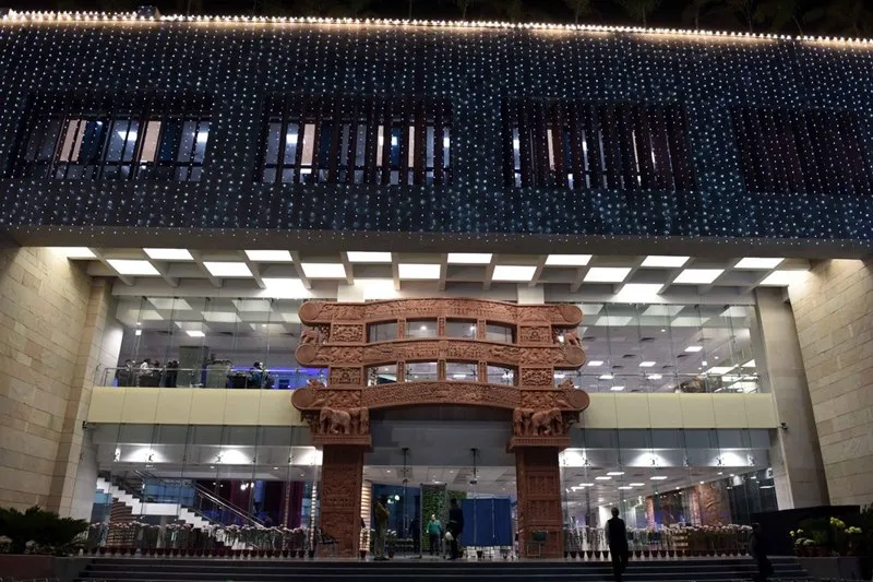 PM Modi, Ambedkar International Centre, Ambedkar International Centre photos, Dr Ambedkar International Centre, Ambedkar Centre, Delhi, Prime Minister Narendra Modi, Socio-Economic Transformation, research centre, Buddhist, architecture