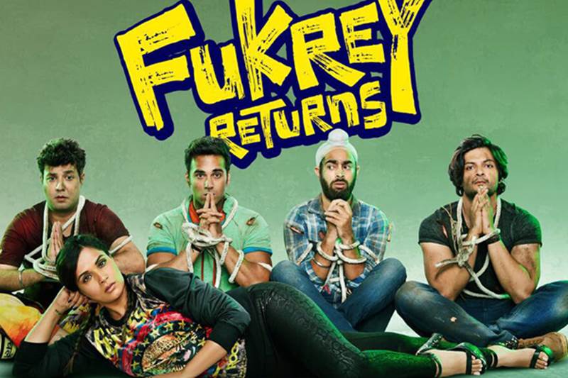 Fukrey, Fukrey Returns, Fukrey Returns box office, Fukrey Returns Box Office collections, Fukrey Returns box office opening day collection, Fukrey Returns box office day 1 collection, Pulkit Samrat, Varun Sharma, Ali Fazal, Manjot Singh, Richa Chadha, box office, box office collection, box office day 1 collection, opening day box office collection, entertainment news