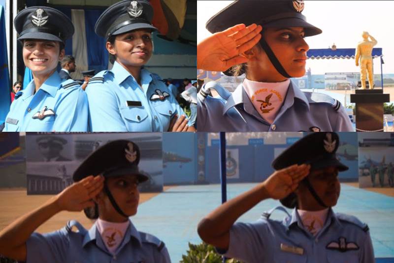 IAF Combined Graduation Ceremony, Indian Air Force women fighter pilots commissioned, IAF Pratibha and Shivangi, Indian Air Force Fighter Pilots, IAF Chief of Naval Staff Sunil Lanba graduation ceremony