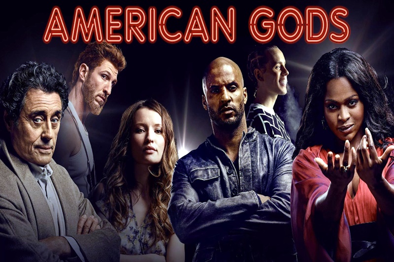 Rank 7- American Gods - This show is a television series based on the novel of the same name, written by Neil Gaiman and originally published in 2001.