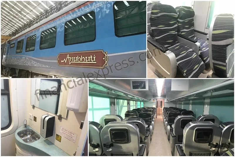 Anubhuti coaches with aircraftlike features to replace Shatabdi 1stAC