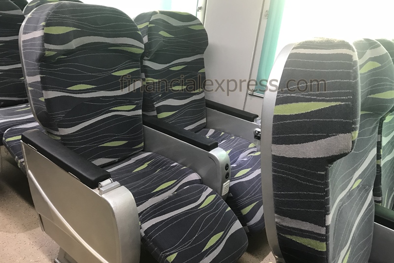 Anubhuti coaches with aircraftlike features to replace Shatabdi 1stAC