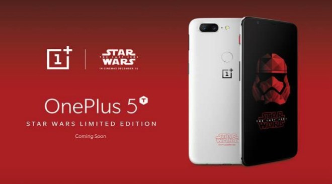 OnePlus 5T Star Wars Limited Edition smartphone India