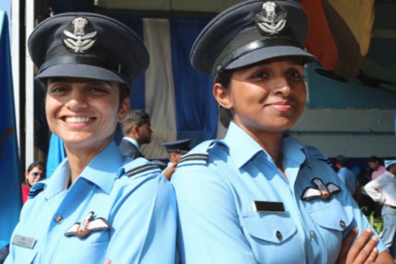 IAF Combined Graduation Ceremony, Indian Air Force women fighter pilots commissioned, IAF Pratibha and Shivangi, Indian Air Force Fighter Pilots, IAF Chief of Naval Staff Sunil Lanba graduation ceremony