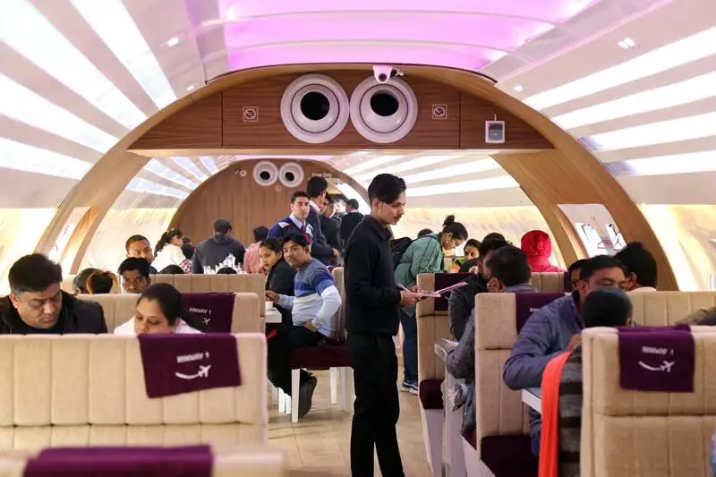 aeroplane, aeroplane turned restaurant, aeroplane turned restaurant in ludhiana, restaurant in ludhiana, plane turned into restaurant, runway 1, airplane, Airbus A320, National Highway 1, Ambala, Kurukshetra, hawai adda, india news, india pics, india latest news