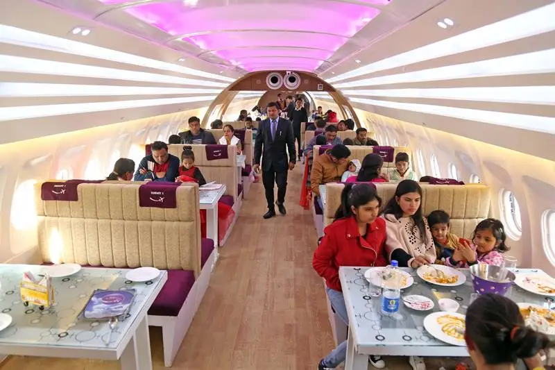 aeroplane, aeroplane turned restaurant, aeroplane turned restaurant in ludhiana, restaurant in ludhiana, plane turned into restaurant, runway 1, airplane, Airbus A320, National Highway 1, Ambala, Kurukshetra, hawai adda, india news, india pics, india latest news