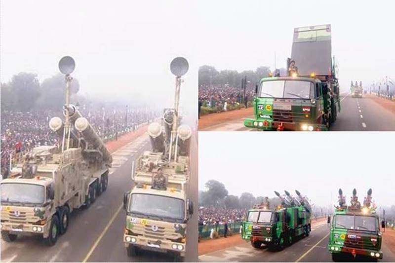 The Republic Day 2018 parade was dominated by the show of India's military strength. India displayed its indigenously built defence equipment during the parade. (Source: ANI)