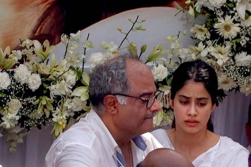 IN PICS | Sridevi funeral: Huge number of fans, Bollywood bigwigs pay last respects to legendary Bollywood actress