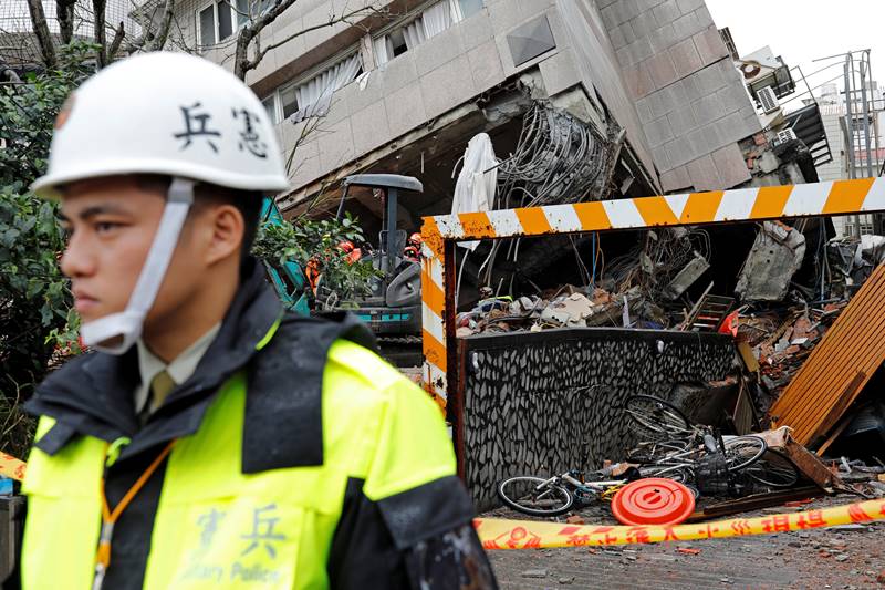 taiwan earthquake, earthquake in taiwan, taiwan, Hualien earthquake, earthquake, quake, Hualien leaning apartment, slanted building, news, world news, earthquake photos, taiwan photos
