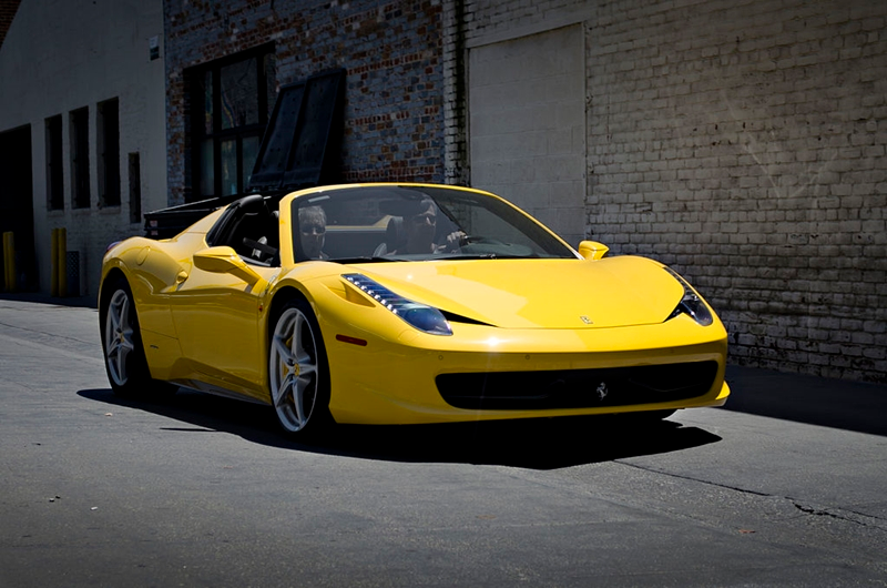 It would truly be a shame if there was no Ferrari in Valentino Rossi's garage. His 458 Italia, which he's been seen using on multiple occassion was a gift from Ferrari.