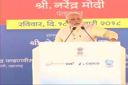 Aviation sector, India, Narendra Modi, NMIA, JNPT, Devendra Fadnavis, Nitin Gadkari, Ashok Gajapathi Raju, Ramdas Athawale