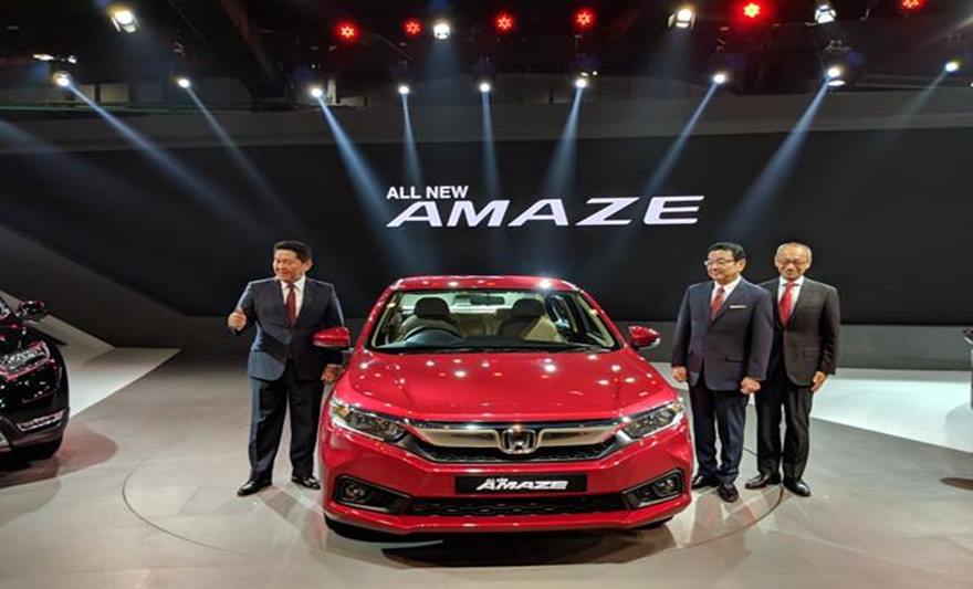 2018 Honda Amaze: The 2018 Honda Amaze is expected to launch in India in April this year, and the all new Honda Amaze is based on a new platform. Also, it will come equipped with some segment first features. The design is now bold and a bit more aggressive, and the interior too is new in the 2018 Amaze. It will be available in petrol and diesel options.