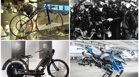 Evolution of motorcycles: From bicycles mounted with steam engines to electric and flying bikes
