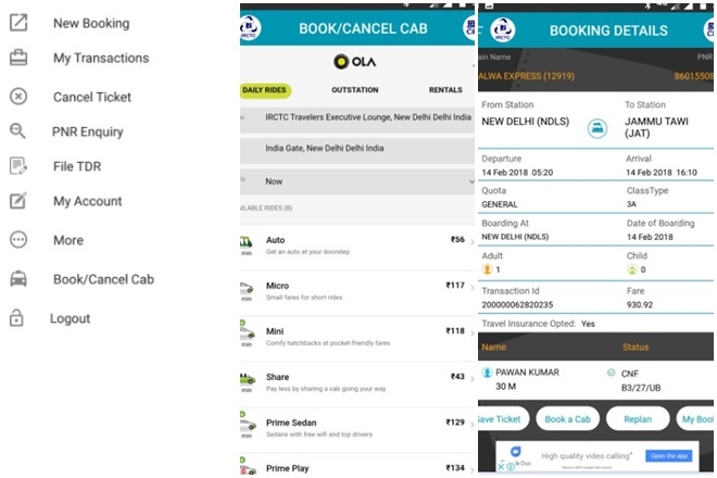 Indian Railways ties up with IRCTC