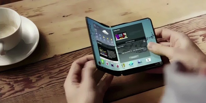 As we race towards a smartphone which will have no bezels on the front, a tech giant is coming up with a more futuristic looking smartphone - a foldable smartphone. And no, Samsung and Apple are not the brands to come up with the technology as of now.