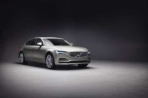 Volvo S90 Ambience Concept: A three-seat saloon that connects to three senses including smell!