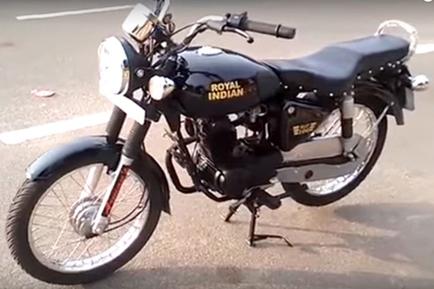 Royal Indian Bullet: A 100 cc Royal Enfield Bullet that delivers 90 kmpl