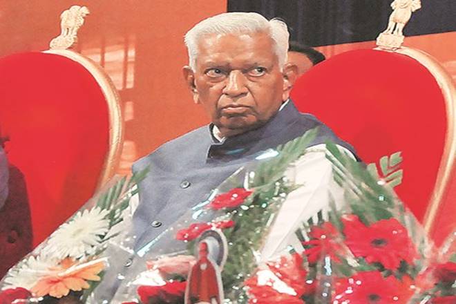 Karnataka Governor Vajubhai Vala (Express Photo by Javed Raja)