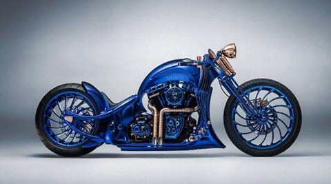 Harley-Davidson Blue Edition: World’s most expensive bike at Rs 13 crore gets gold, diamonds and see-through engine too!