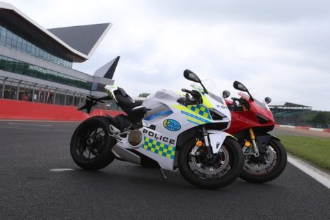 After Mclaren 650 S, UK Police adds Ducati Panigale V4 to its police vehicle fleet