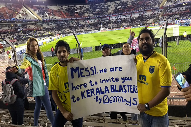 Alex worked at a private firm in Kottayam and had reportedly bought the jersey of Argentina before the match to his way home.(Source: Twitter)
