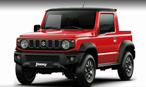 Suzuki Jimny pick-up rendered: A four-door SUV and Cabriolet too and they look fabulous!