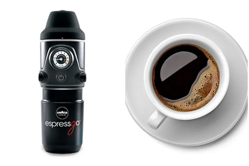 Espressgo: The chronic need for coffee for some is completely understandable. But one could make it at home and carry it along in a flask or if it's a long haul drive, they could stop over at some place and get coffee. But Italians do take their coffee very seriously and very fresh. It's Rs 12,000 for a device that may be used two times a year. (Image: Lavazza)