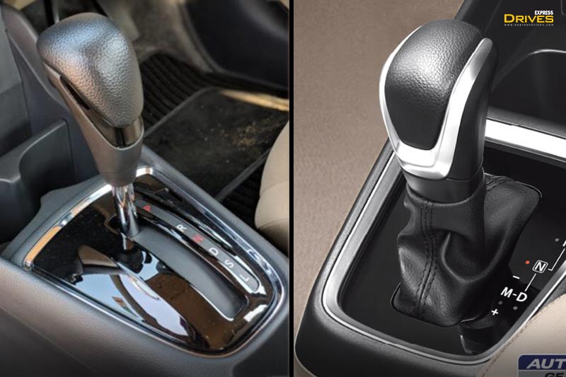 2018 Honda Amaze gets first diesel CVT gearbox in the segment and it works seamlessly. On the other hand, the new Maruti Suzuki Dzire has auto gear shift (AGS) and it is being offered with both petrol and diesel engines. Honda Amaze gets paddle shifter as well.