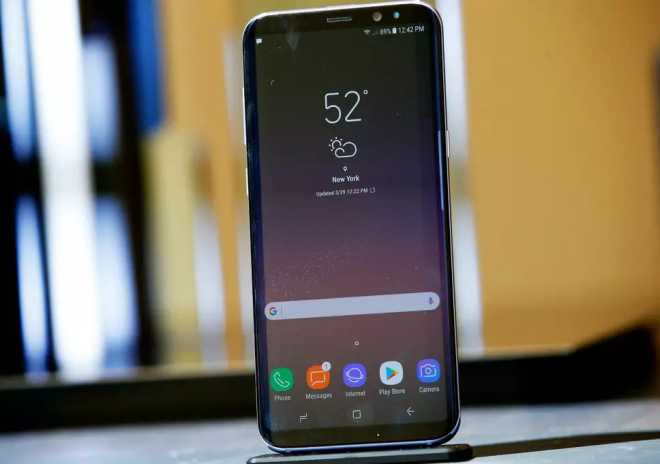 Samsung Galaxy S9 smartphone was launched in March 2018. (Reuters).