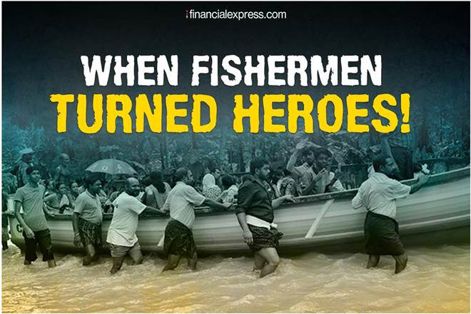 Kerala Flood Relief, kerala flood, news on kerala flood, latest news on kerala flood, kerala fishermen, kerala flood toll