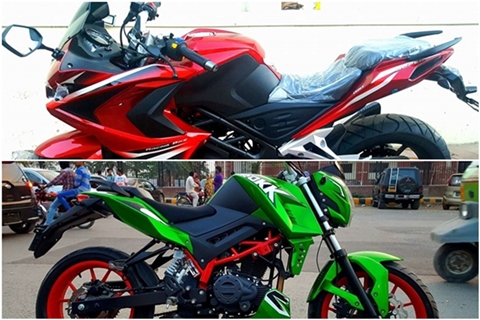 Shocking copies of Indian bikes by China in Pakistan will instantly take away your Monday Blues