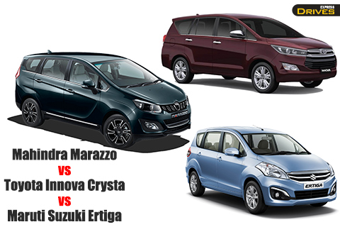 Toyota Innova beater finally here? Here’s how the Mahindra Marazzo vs Toyota Innova vs Suzuki Ertiga comparison stacks up