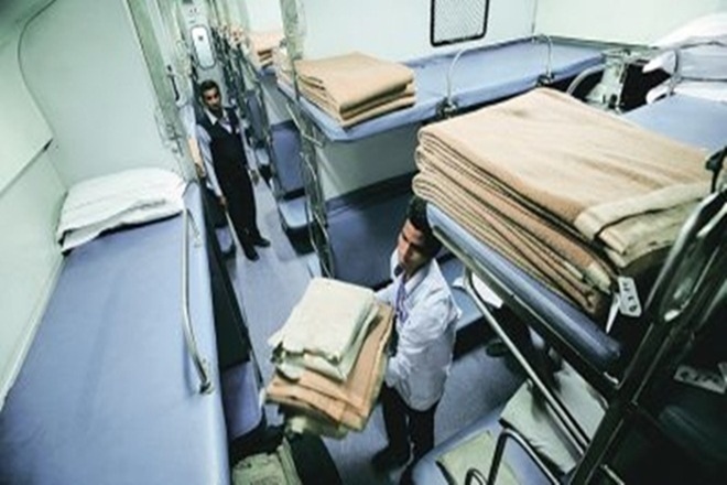 The Eastern Railway zone of Indian Railways is looking to introduce new disposable pillow covers in two Rajdhani Express trains. 