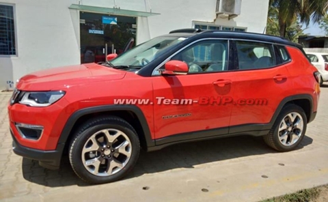 New Jeep Compass Limited Plus spied: Here are the added features on offer
