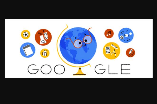 Google doodle, Teachers day, Sarvepalli Radhakrishnan, indian president, teachers day quotes, teachers day cards, teachers day 2018, teachers day wishes, teachers day greetings, india