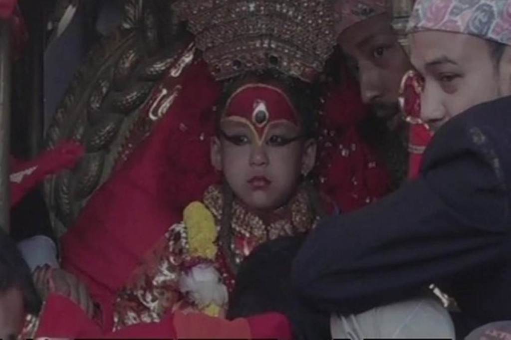 Meet Trishna Shakya, Nepal’s living goddess