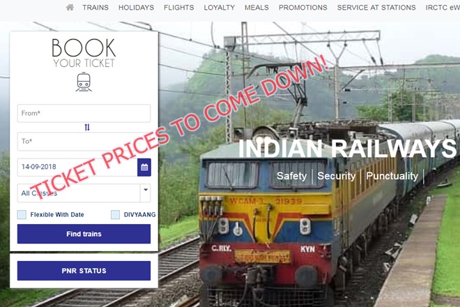 Flexi-fare scheme to be diluted, train ticket prices to go down