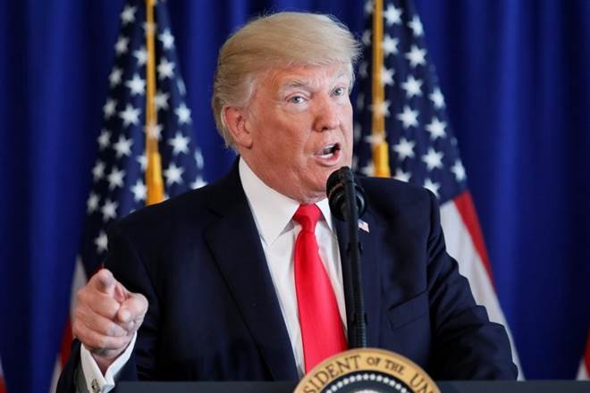 US president Donald Trump