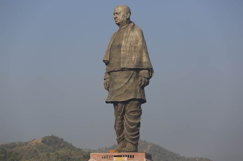 statue of unity, statue of unity latest pics, statue of unity images, statue of unity pics, statue of unity inauguration images, statue of unity gujarat images, statue of unity project gujarat