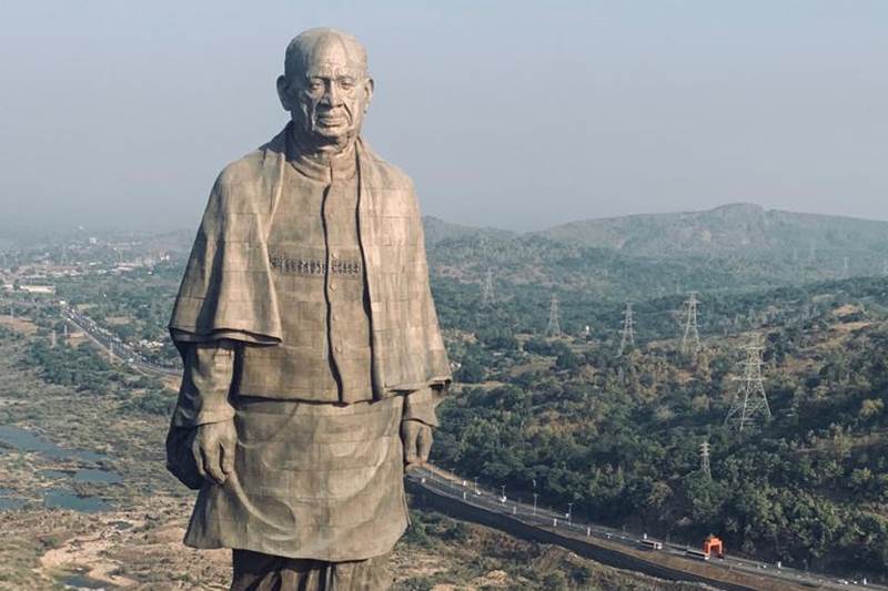 statue of unity, statue of unity latest pics, statue of unity images, statue of unity pics, statue of unity inauguration images, statue of unity gujarat images, statue of unity project gujarat