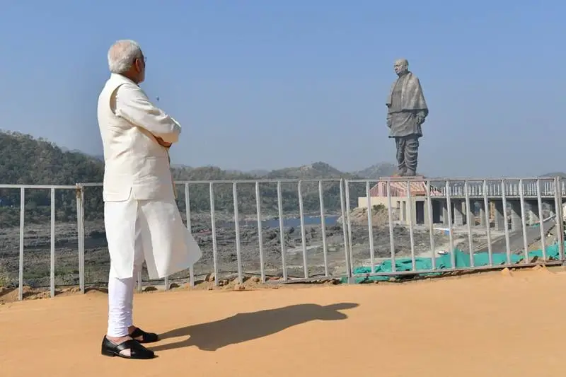 statue of unity, statue of unity latest pics, statue of unity images, statue of unity pics, statue of unity inauguration images, statue of unity gujarat images, statue of unity project gujarat