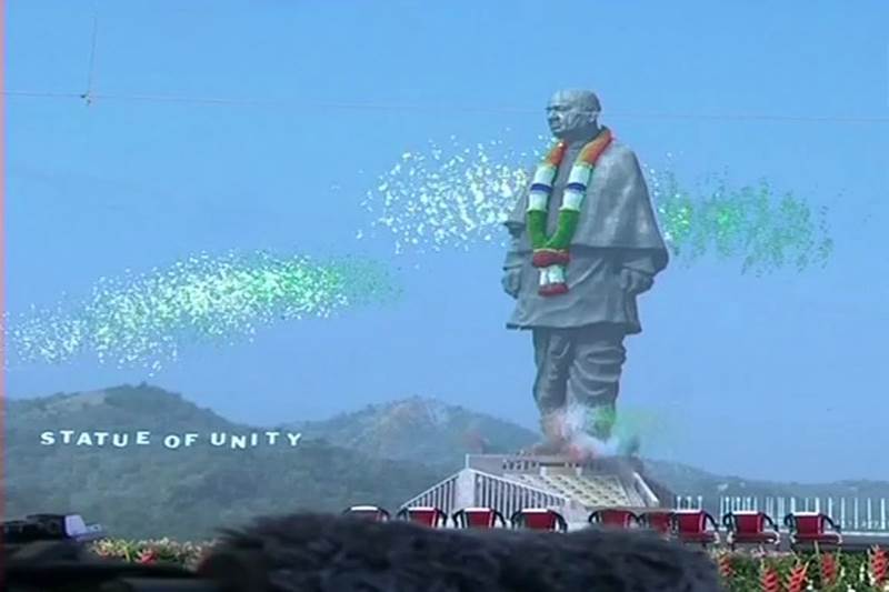 statue of unity, statue of unity latest pics, statue of unity images, statue of unity pics, statue of unity inauguration images, statue of unity gujarat images, statue of unity project gujarat