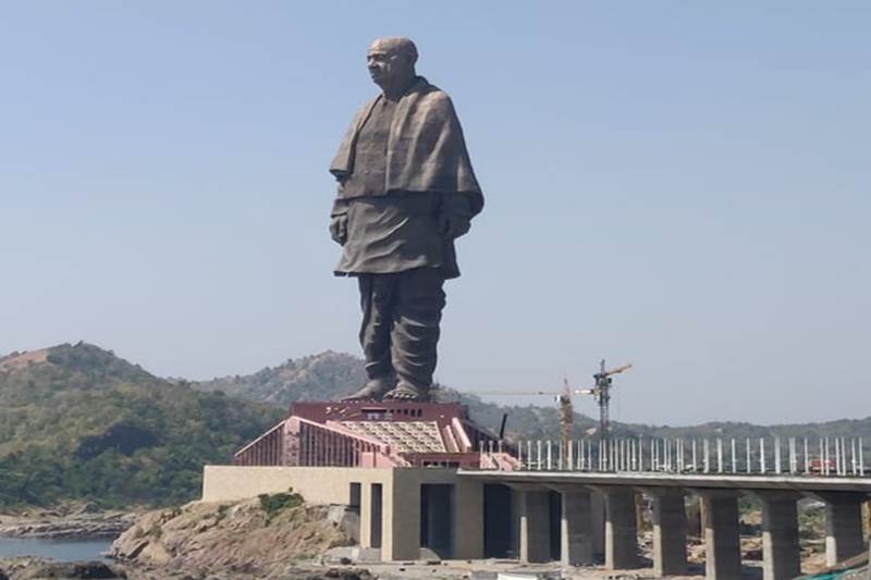statue of unity, statue of unity latest pics, statue of unity images, statue of unity pics, statue of unity inauguration images, statue of unity gujarat images, statue of unity project gujarat