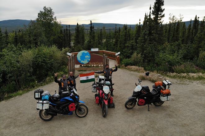 polar odyssey bajaj dominar