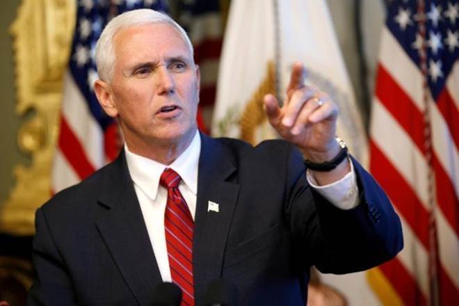 US Vice President Mike Pence warns against Chinese aggression in Indo-Pacific (File photo)
