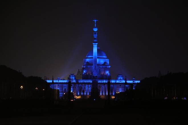 Major buildings in India will go blue as part of UNICEF’s campaign on World Children’s Day