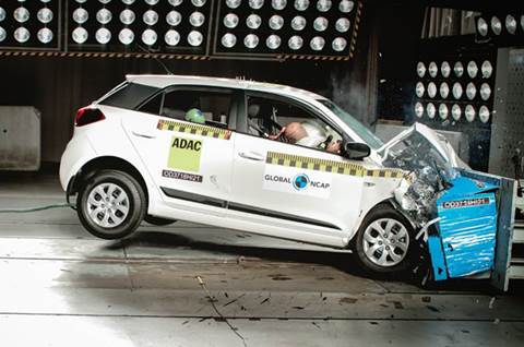 Made-In-India Hyundai i20 crash-tested by GlobalNCAP: Find out how much it scored!