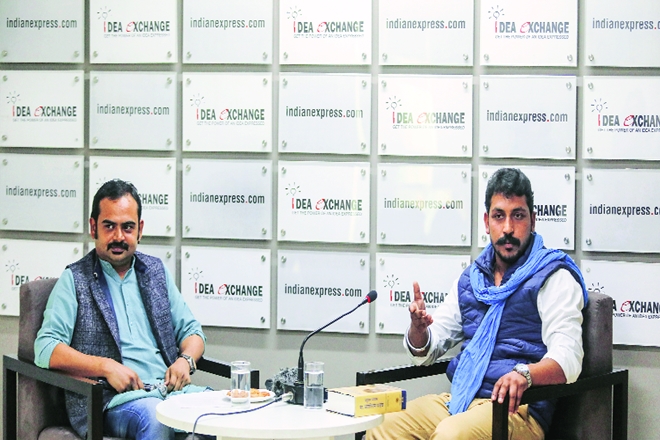 bhim army, Bhim Army chief Chandrashekhar Azad